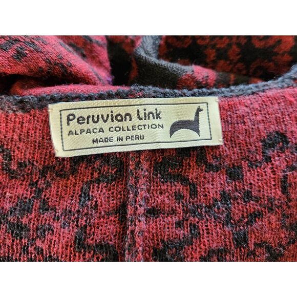 Peruvian Link Alpaca Blend Shawl/ Poncho - Picture 5 of 6